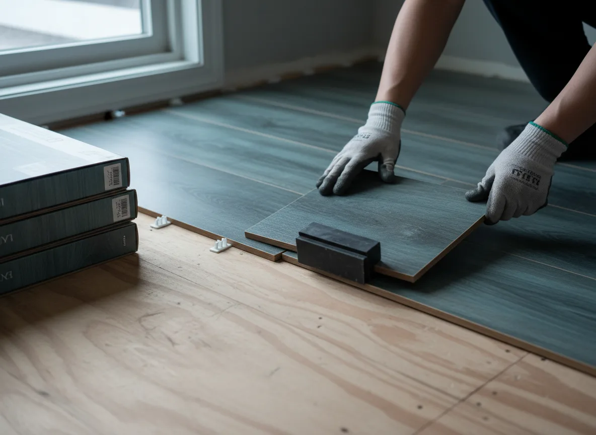 Luxury Vinyl Plank Installation company in Cannon Ball, ND